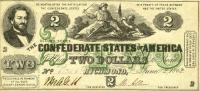 Gallery image for Confederate States of America p42: 2 Dollars
